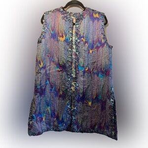 Vintage Unique Handmade Reversible Vest